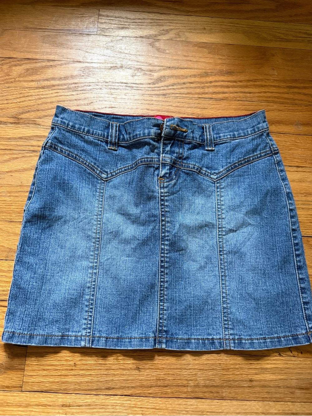 y2k GLO jeans Blue Denim Mini Skirt